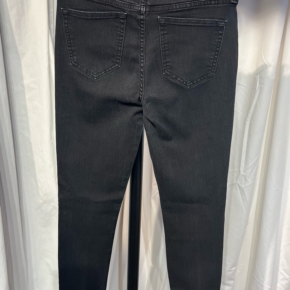 Johnny Was Black Demin Jeans Size 27 - Picture 2 of 11